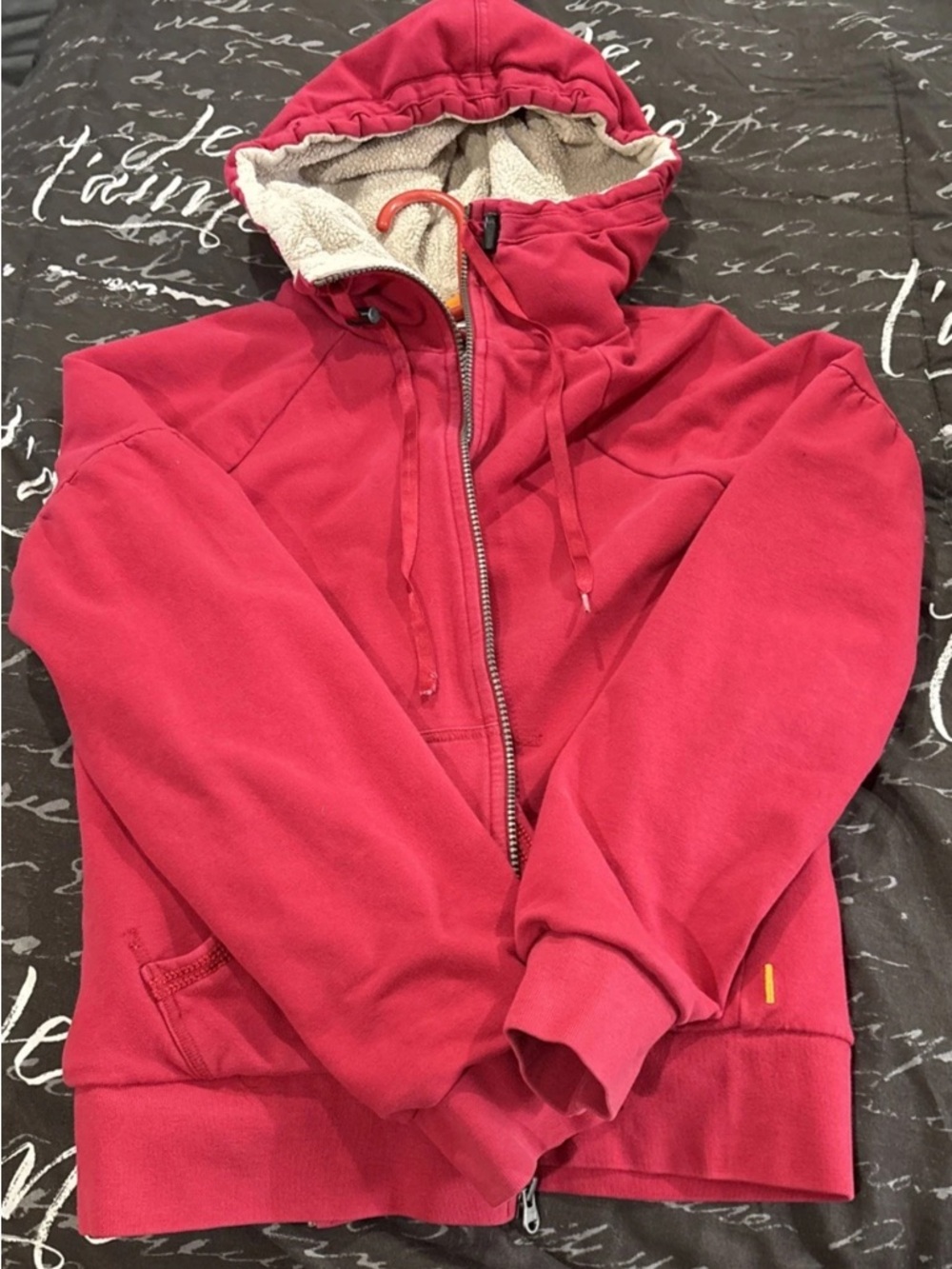 Lucy Women’s Cozy Red Jacket MEDIUM